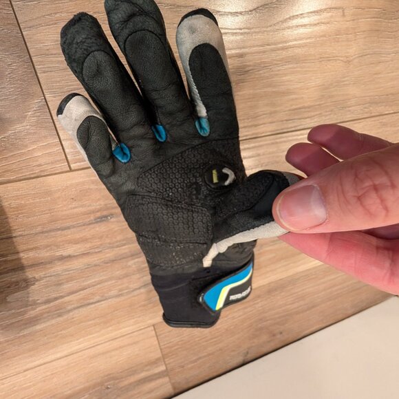 Leki World Cup Ti Speed System Gloves size  8.5 - Picture 6 of 9